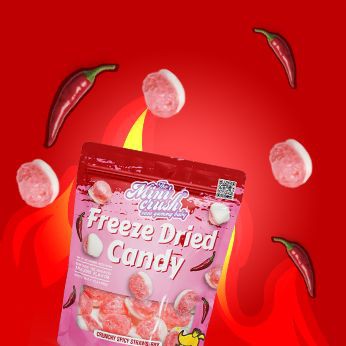 Spicy Strawberry Flavor Freeze Dried Candy suppliers