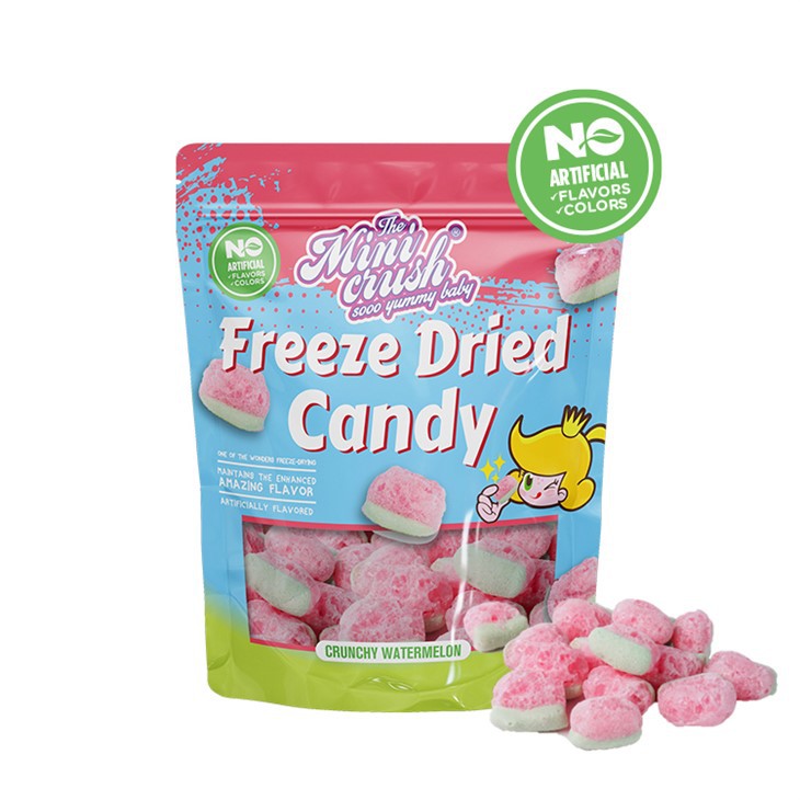 Freeze Dried Crunchy Watermelon (Natural Color) bulk