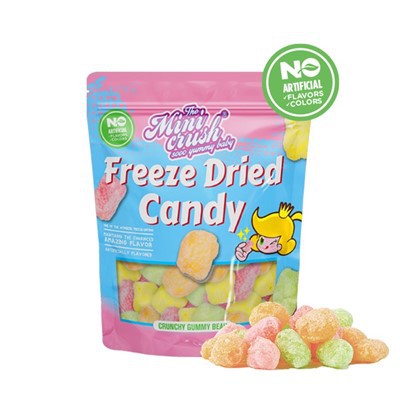 خرس های ترد خشک شده (رنگ طبیعی)