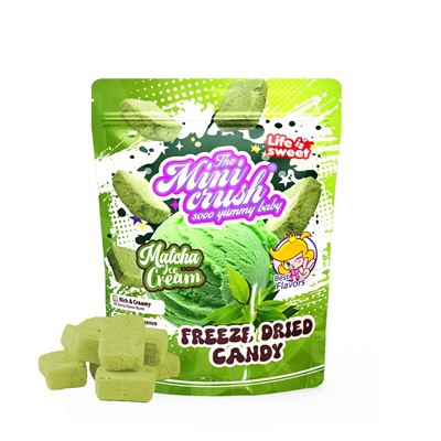 بستنی ماچا خشک شده را منجمد کنید