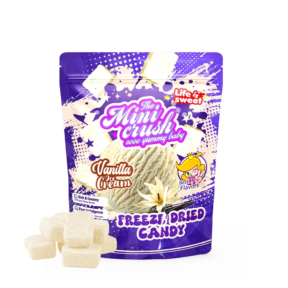 یخ - بستنی وانیلی خشک